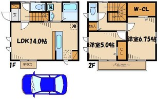 ソレイユ深大寺の物件間取画像